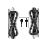 3 Pin Laptop Power Cord Cable Notebook/Computer /Laptop Adapter Power Cable Laptop Charger Power Cord Universal