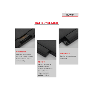D2VF9 Laptop Battery for Dell Inspiron 15 7547 7548 Vostro 14 5459