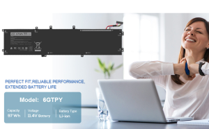 6GTPY Battery for Dell XPS 15 9560 9570 9550 Precision 5510 5520