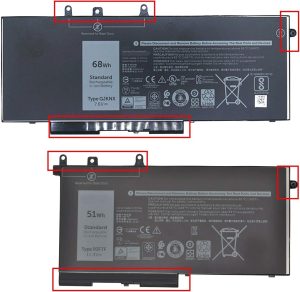 93FTF Laptop Battery for DELL Latitude 5280 5480 5580 5590