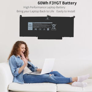 F3YGT Laptop Battery for Dell Latitude 7480 7280